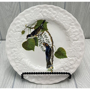 Alfred Meakin Birds of America Plate - Kingbird #79 National‎ Audubon Society
